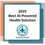 2025 Best AI-Powered Health Solution award badge