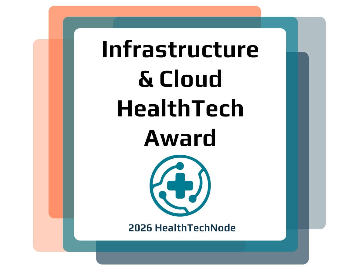 2026 Infrastructure and Cloud HealthTech Award badge