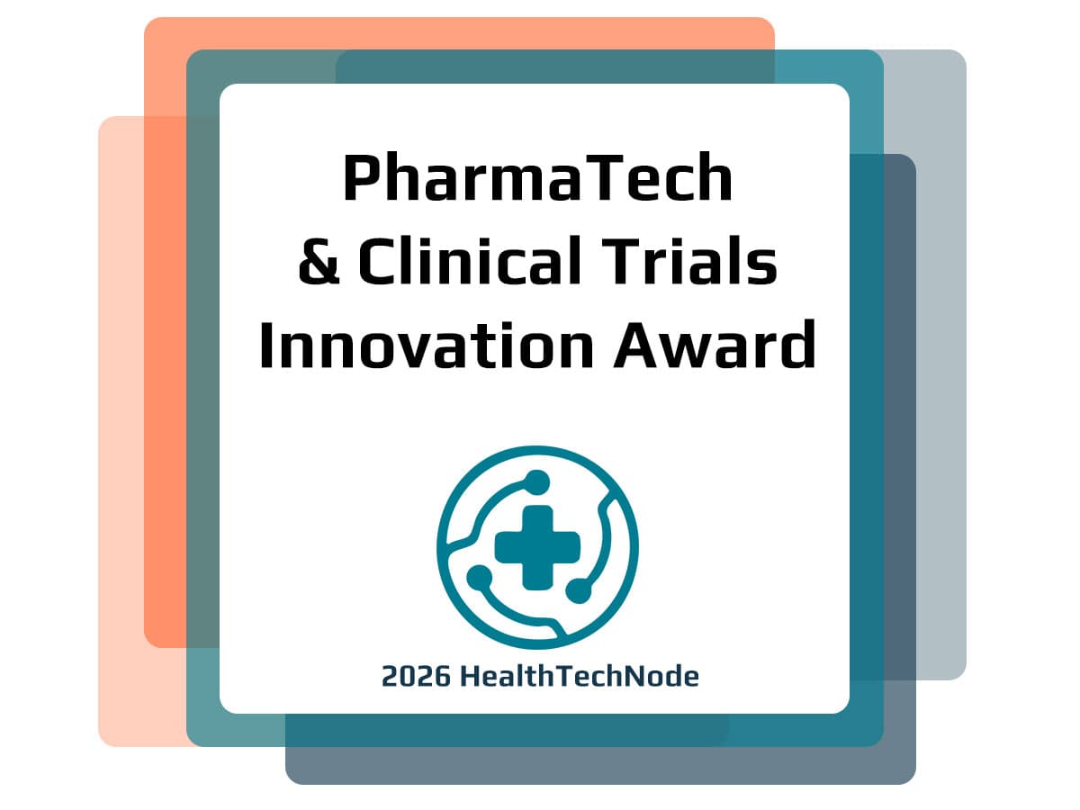 2026 PharmaTech & Clinical Trials Innovation Award badge
