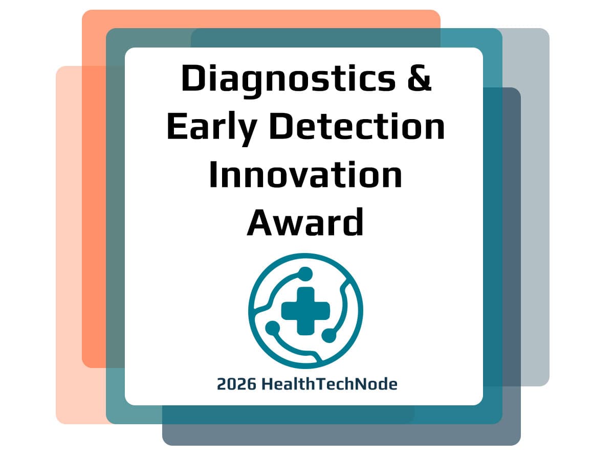 2026 Diagnostics & Early Detection Innovation Award badge 2026 Diagnostics & Early Detection Innovation Award badge