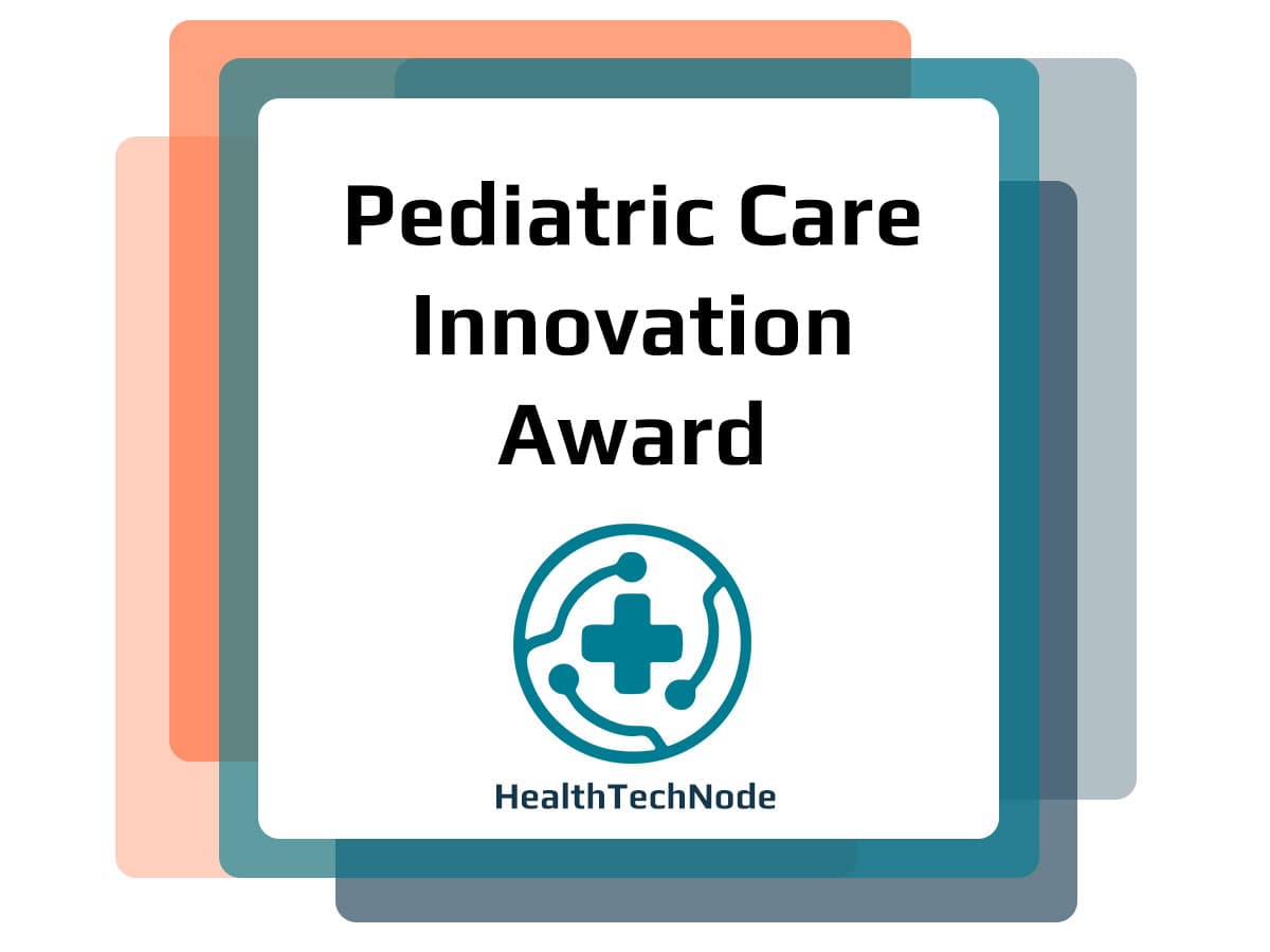 Pediatric Care Innovation Award badge