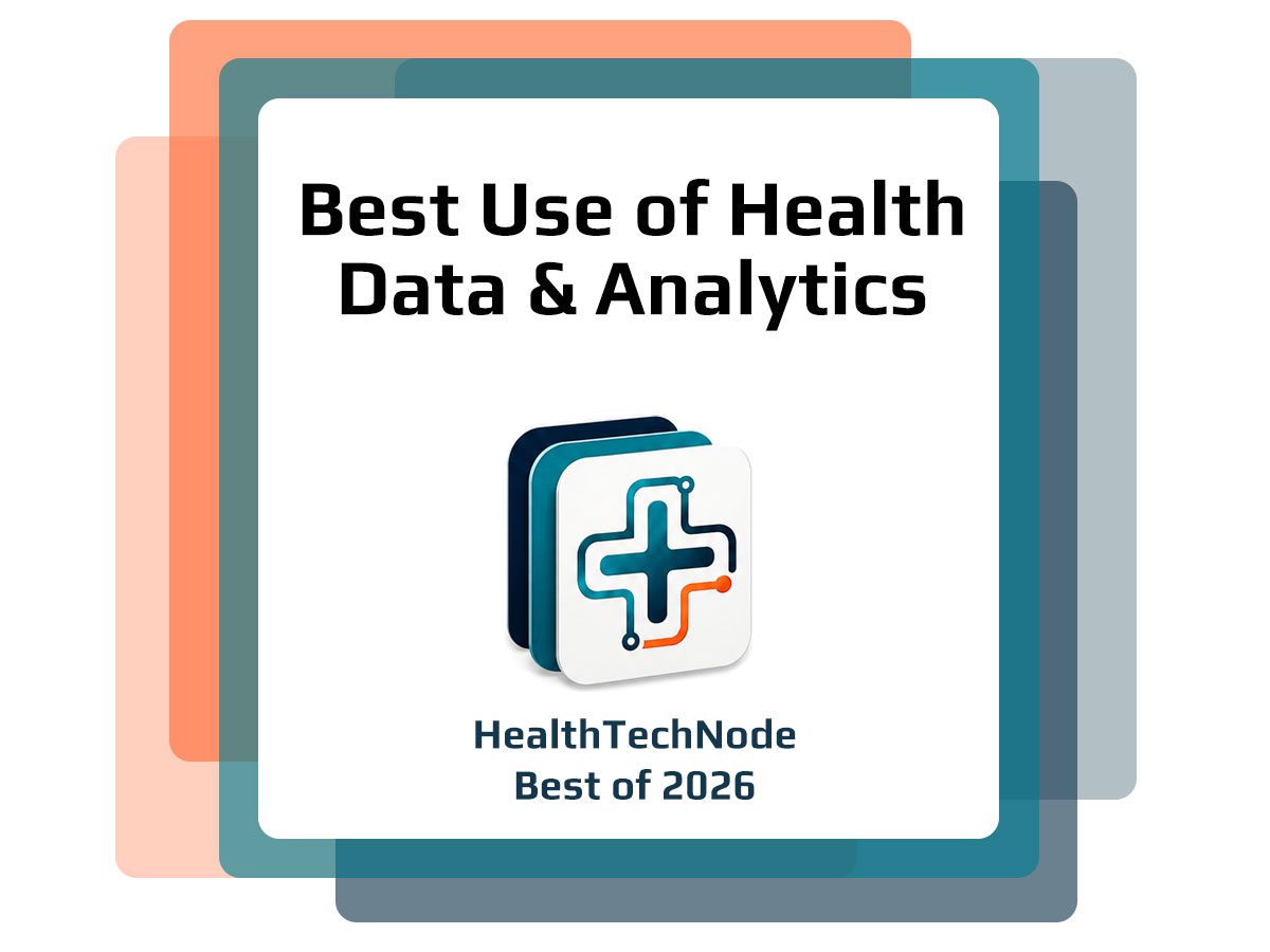 Best of 2026 Health Data and Analytics award badge